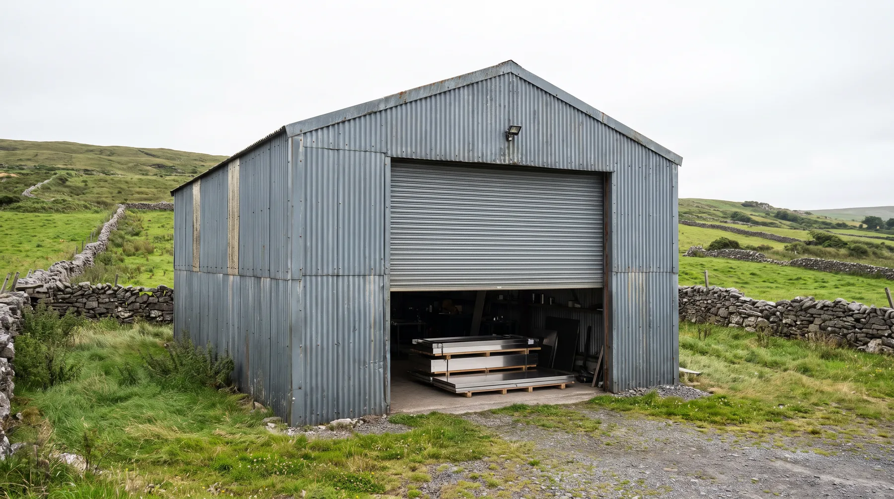 The workshop in the Clare countryside